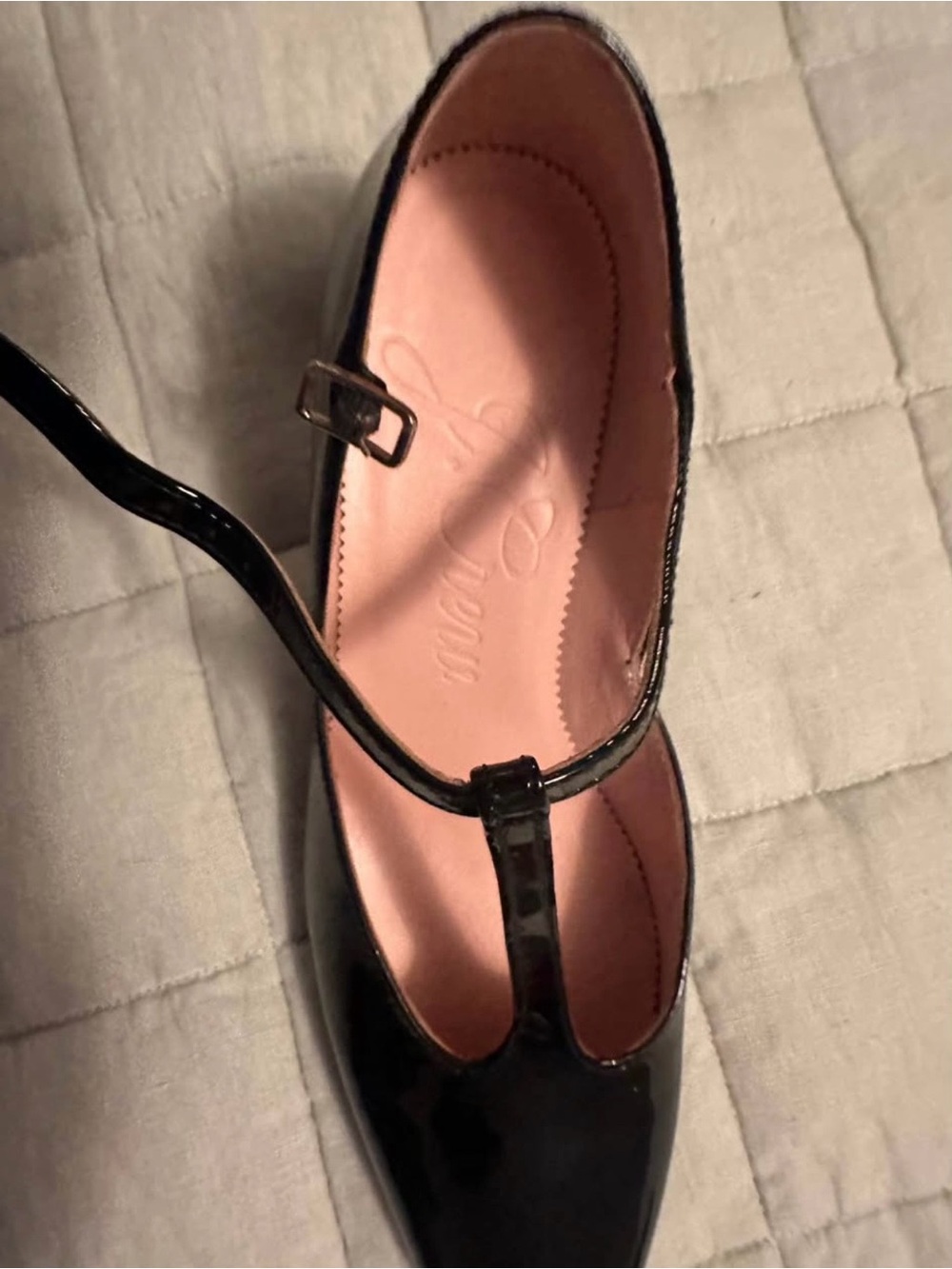 J. Crew Millie Black T-Strap Pump Size 7 - Picture 6 of 10